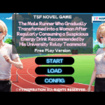 [To All Users] Our Fourth game  "The Male Runner Who Gradually Transformed into a Woman After Regularly Consuming a Suspicious Energy Drink Recommended by His University Relay Teammate" is now available for everyone to play!