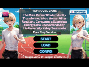 [To All Users] Our Fourth game  "The Male Runner Who Gradually Transformed into a Woman After Regularly Consuming a Suspicious Energy Drink Recommended by His University Relay Teammate" is now available for everyone to play!